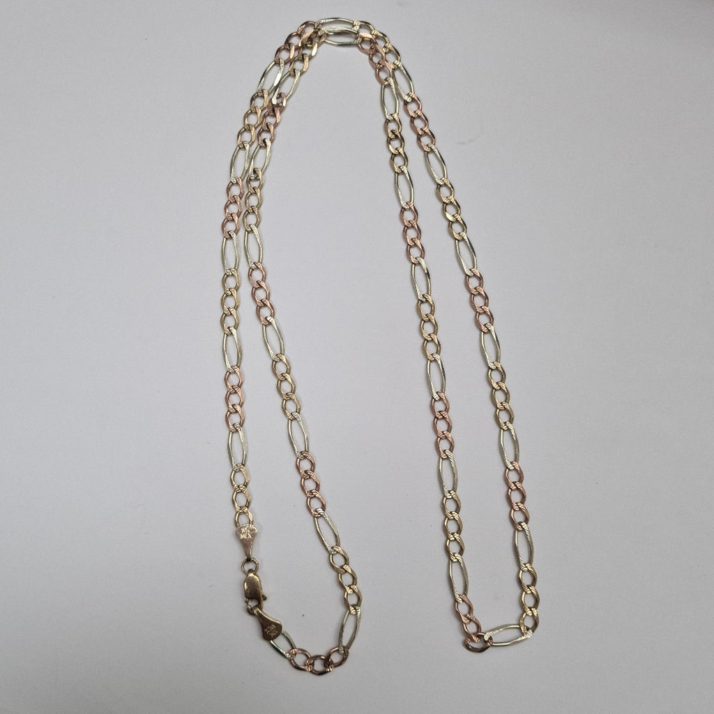 CADENA ORO, ORO COMBINADO 10 K 12.9 GRMS (SEMINUEVO)