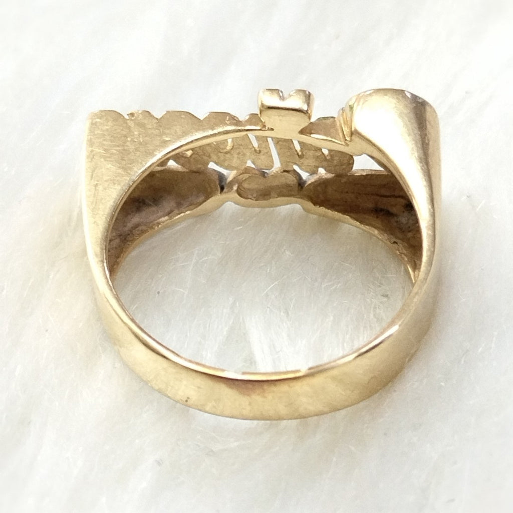ANILLO ORO 14 K 5 GRMS (SEMINUEVO)
