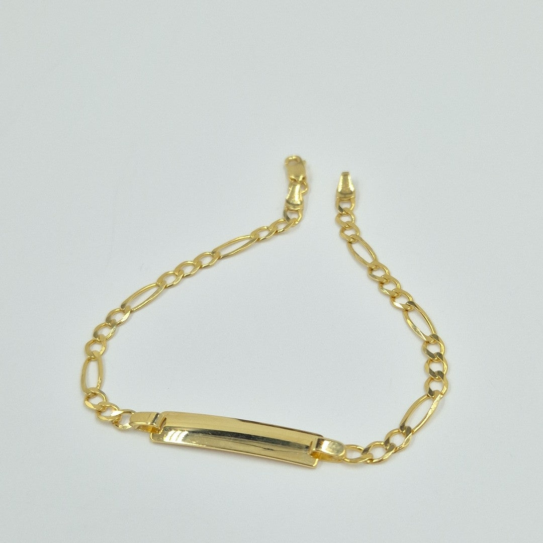 ESCLAVAS DAMA ORO 14K 3.5 (NUEVO)
