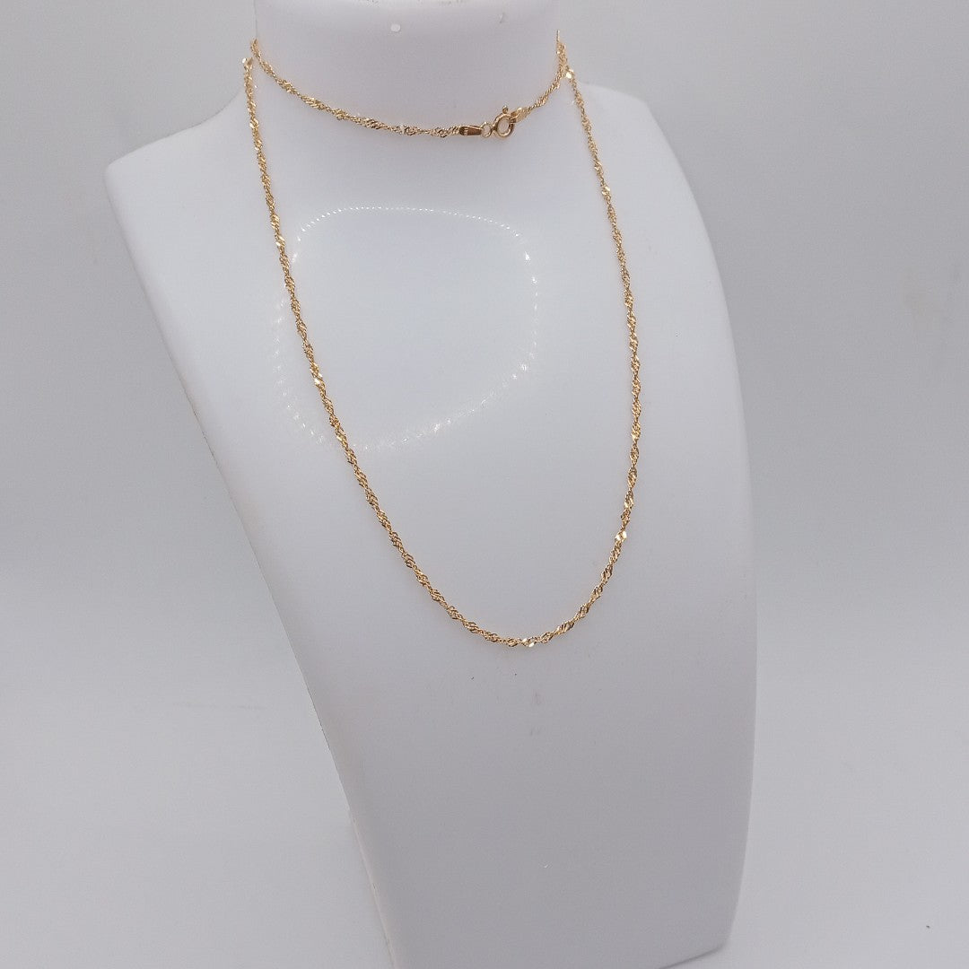 CADENA ORO 14 K 2,90 GRMS (SEMINUEVO)