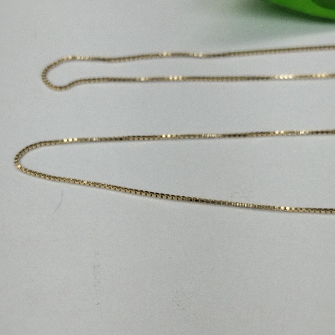 CADENA VENECIANO 14K 55 CM 1.7 GR (NUEVO)
