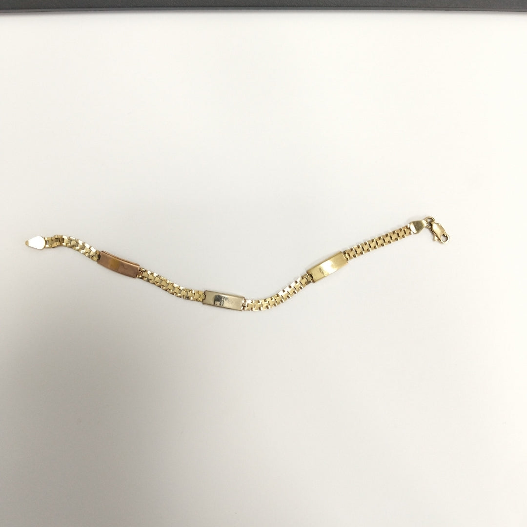 PULSERA ORO 14 K 3.9 GRMS (SEMINUEVO)