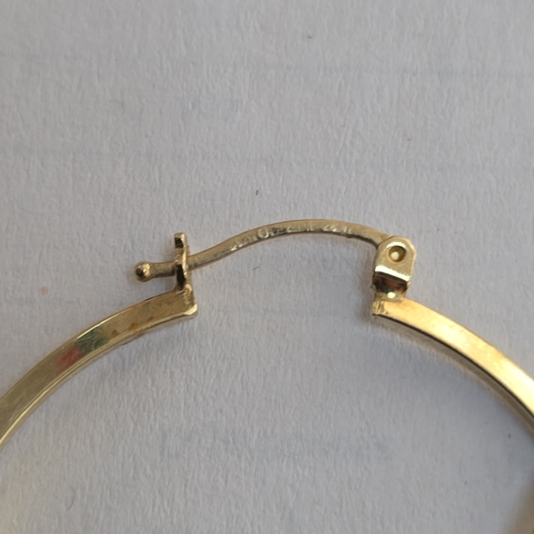 ARRACADAS PAR ORO 14 K 3,10 GRMS (SEMINUEVO)