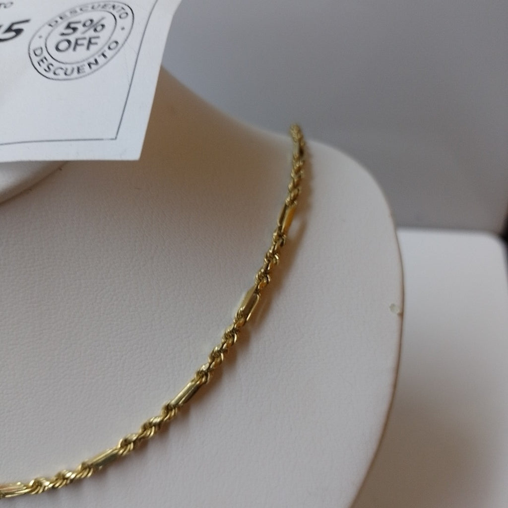 CADENA ORO 14 K 8.3 GRMS (SEMINUEVO)