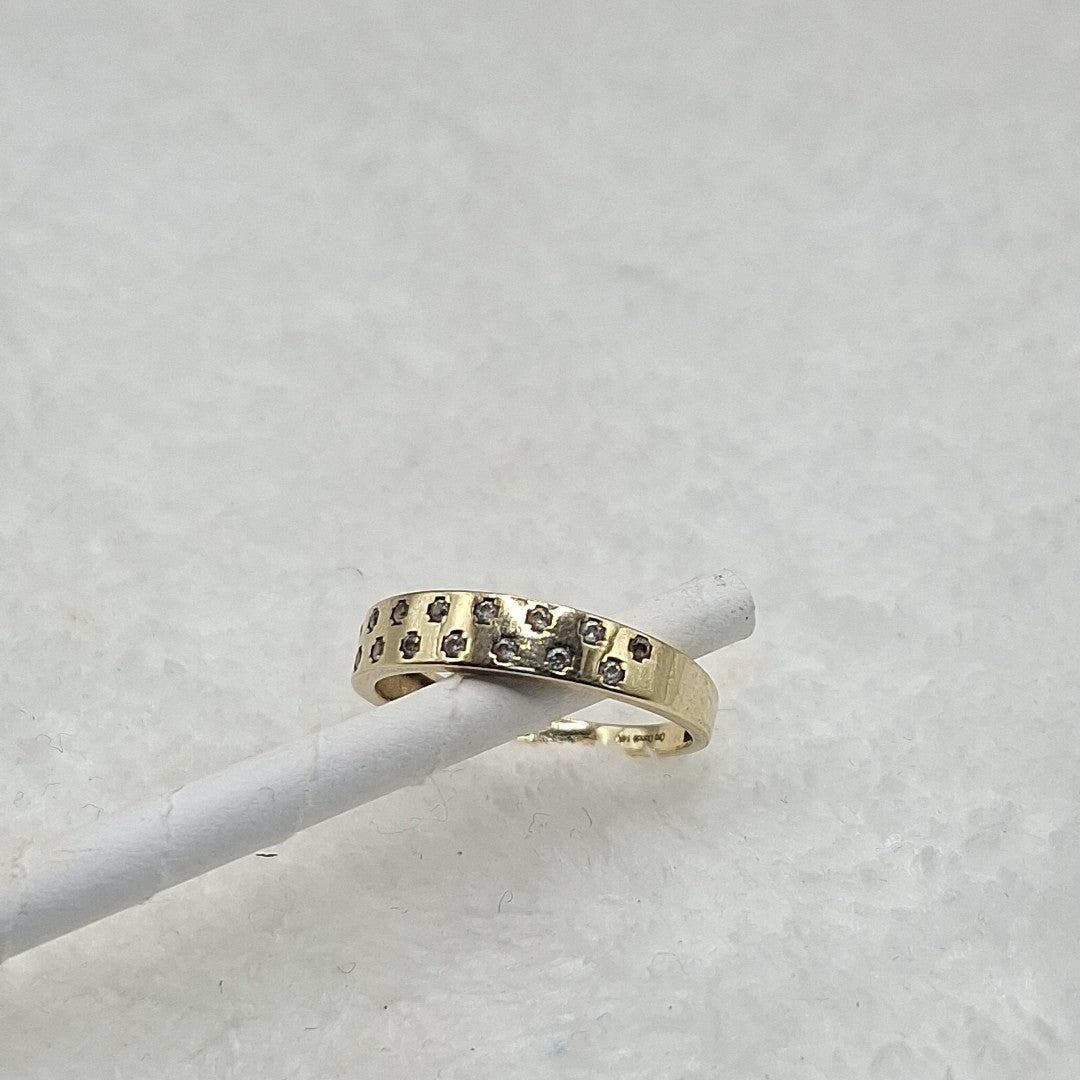 ANILLO ORO 14 K 2 GRMS (SEMINUEVO)