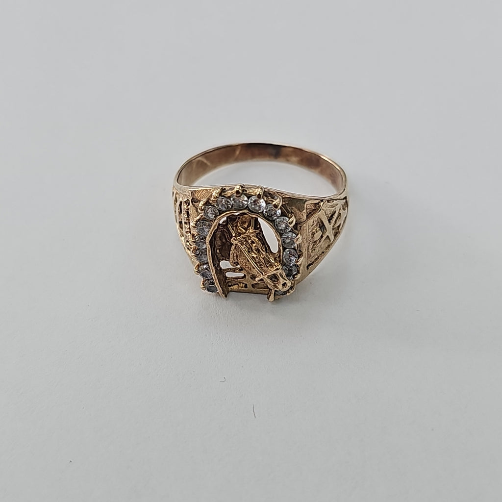 ANILLO ORO 10 K 5,00 GRMS (SEMINUEVO)