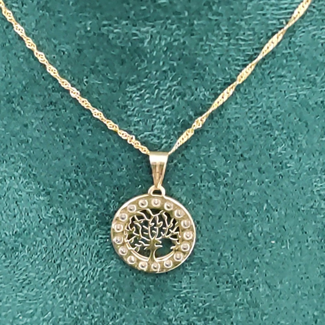 CADENA, DIJE ORO 8 K 2 GRMS (SEMINUEVO)