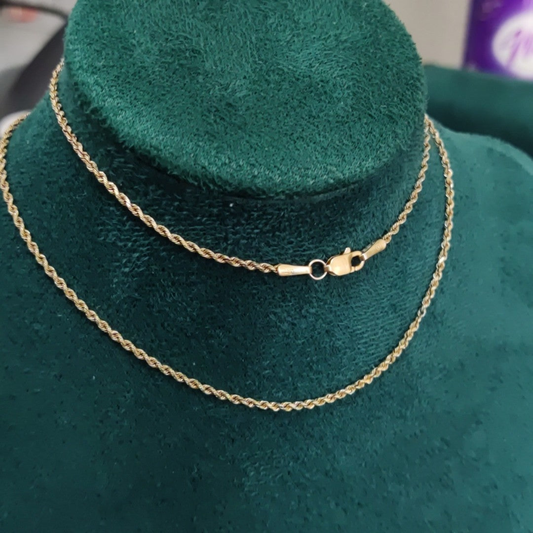 CADENA ORO 12 K 3.9 GRMS (SEMINUEVO)