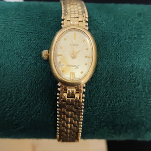 RELOJ CAJA Y PULSO ORO ORO 14 K 17.1 GRMS (SEMINUEVO)