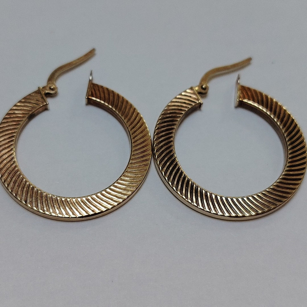 ARRACADAS PAR ORO 10 K 3,00 GRMS (SEMINUEVO)