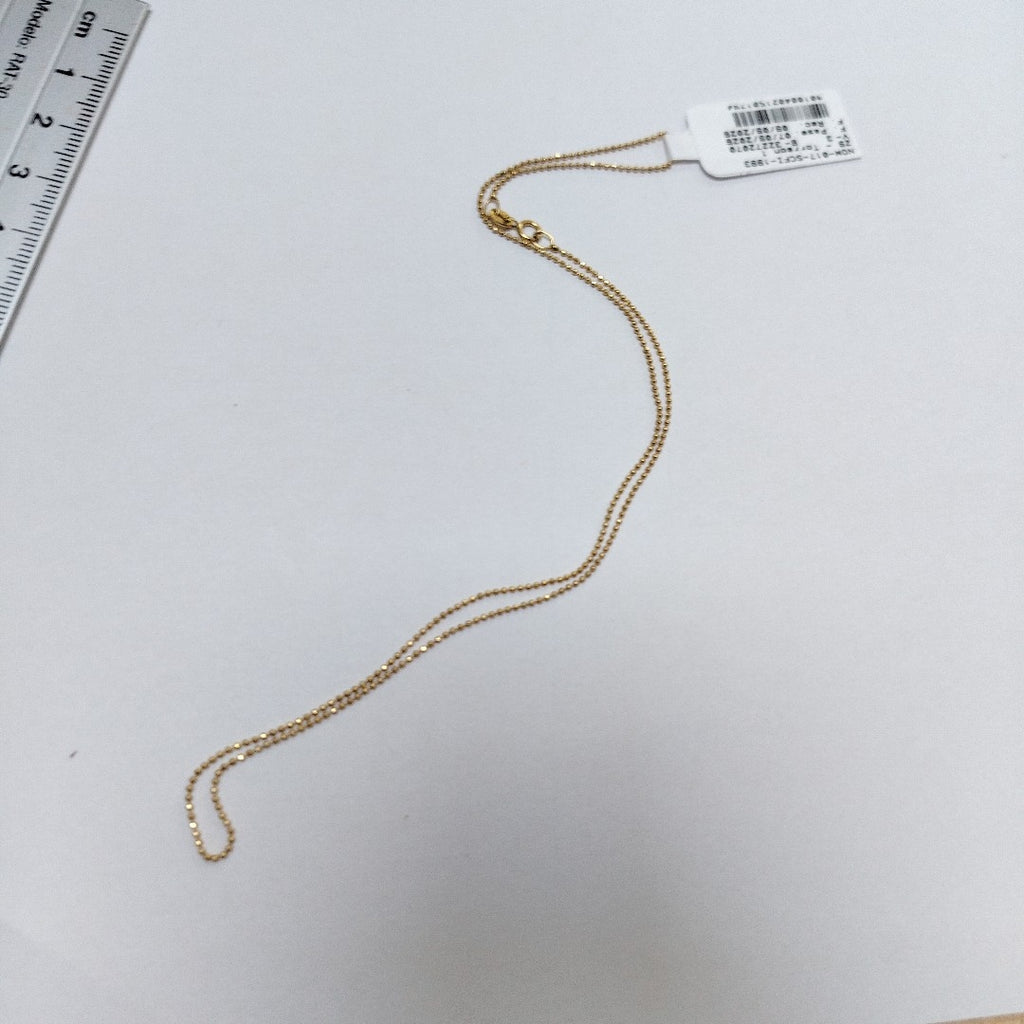 CADENA ORO 18 K 1.7 GRMS (SEMINUEVO)