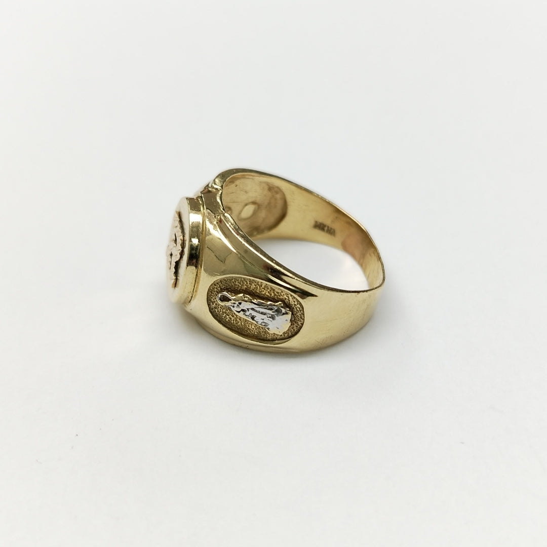 ANILLO ORO 14 K 9 GRMS (SEMINUEVO)