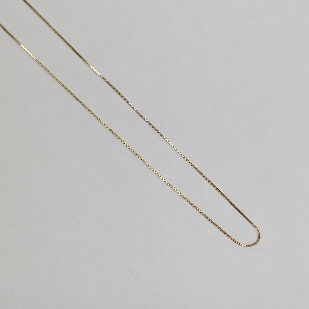 CADENA ORO 14 K 0.9 GRMS (SEMINUEVO)