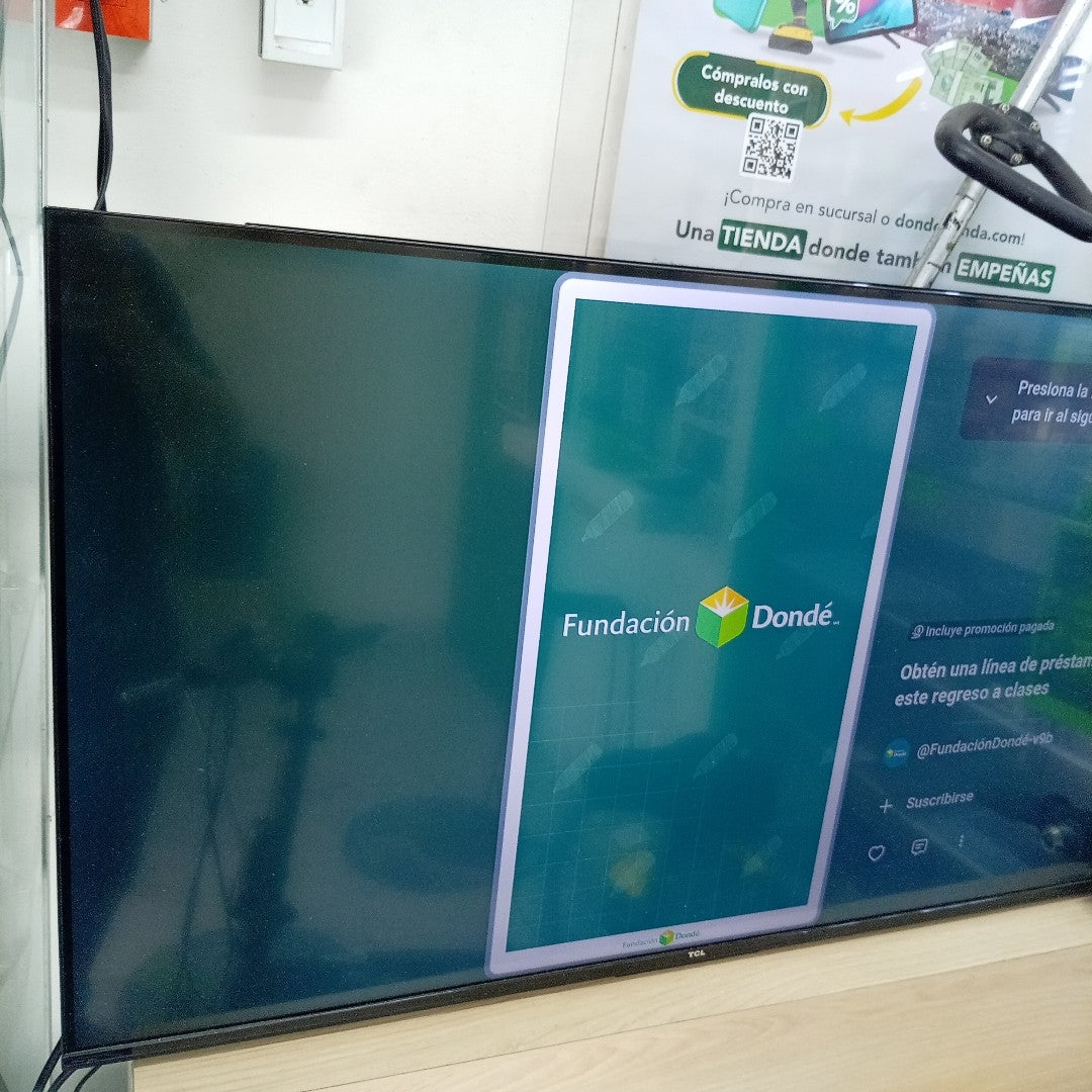 PANTALLA TCL 43S454 (2024) 43" LED 4K (SEMINUEVO)