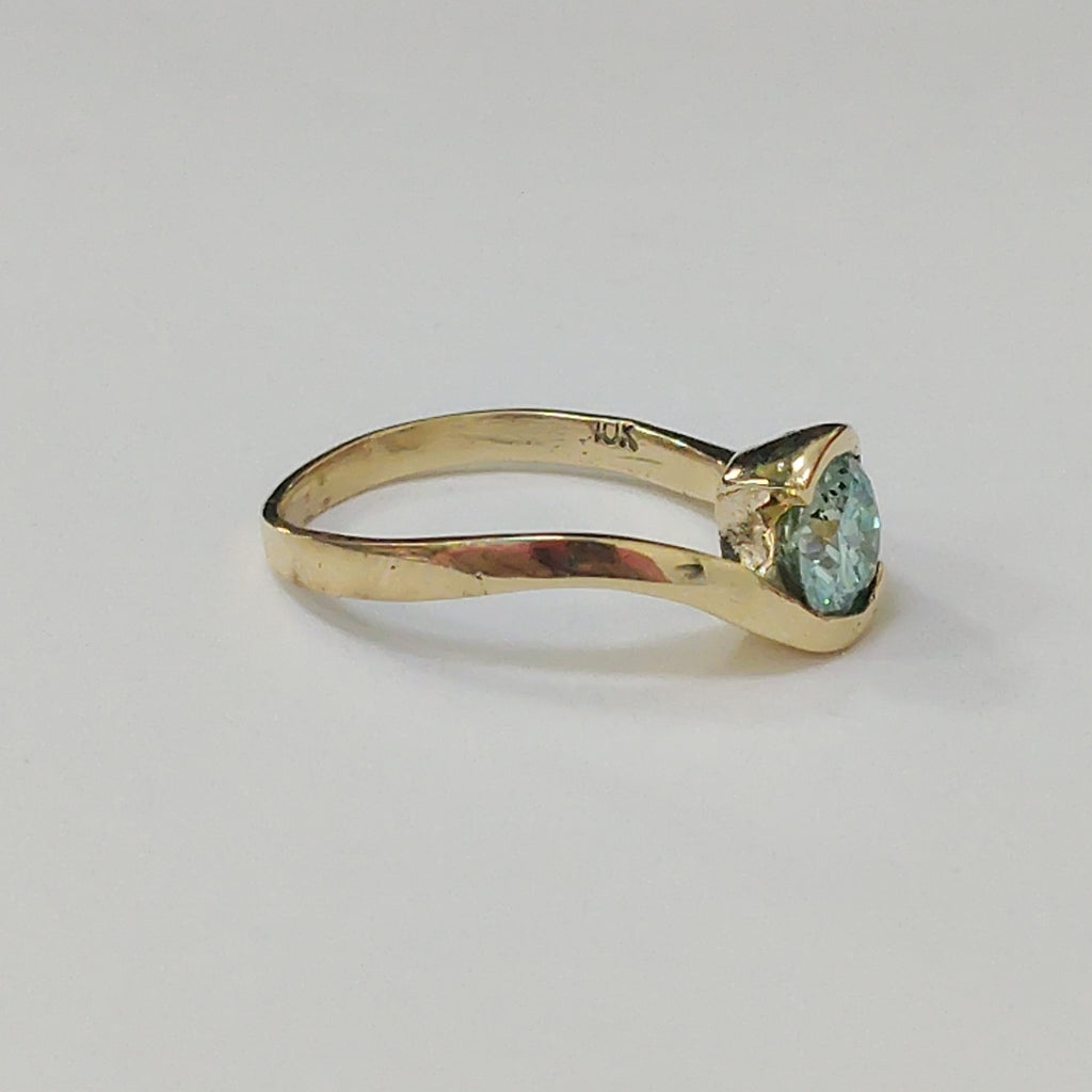 ANILLITO,ANILLO ORO 10 K 3,10 GRMS (SEMINUEVO)