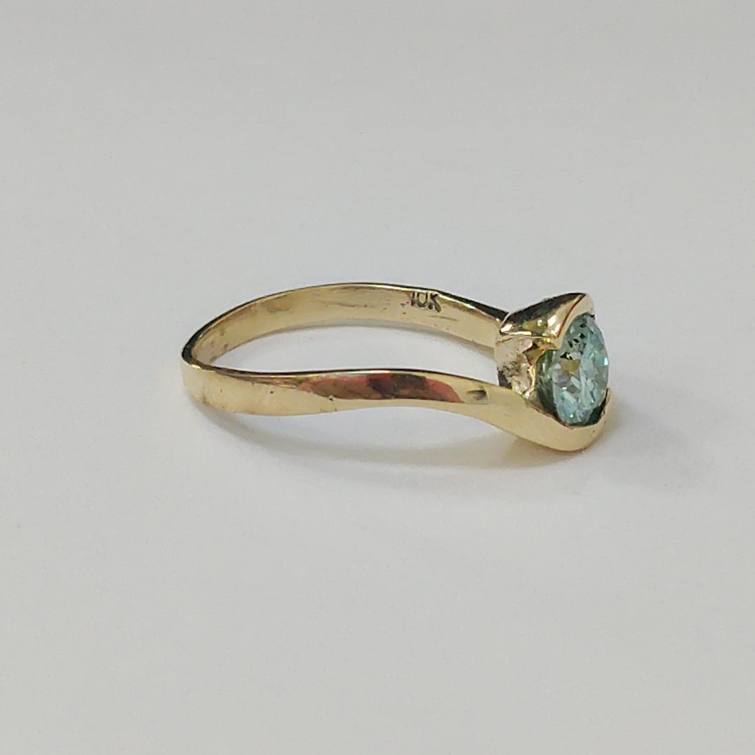 ANILLITO,ANILLO ORO 10 K 3,10 GRMS (SEMINUEVO)