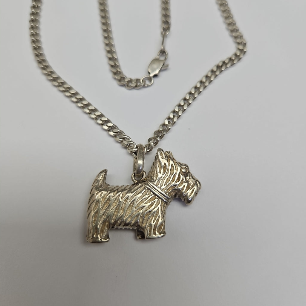 CADENA, DIJE PLATA 33.6 GRMS (SEMINUEVO)