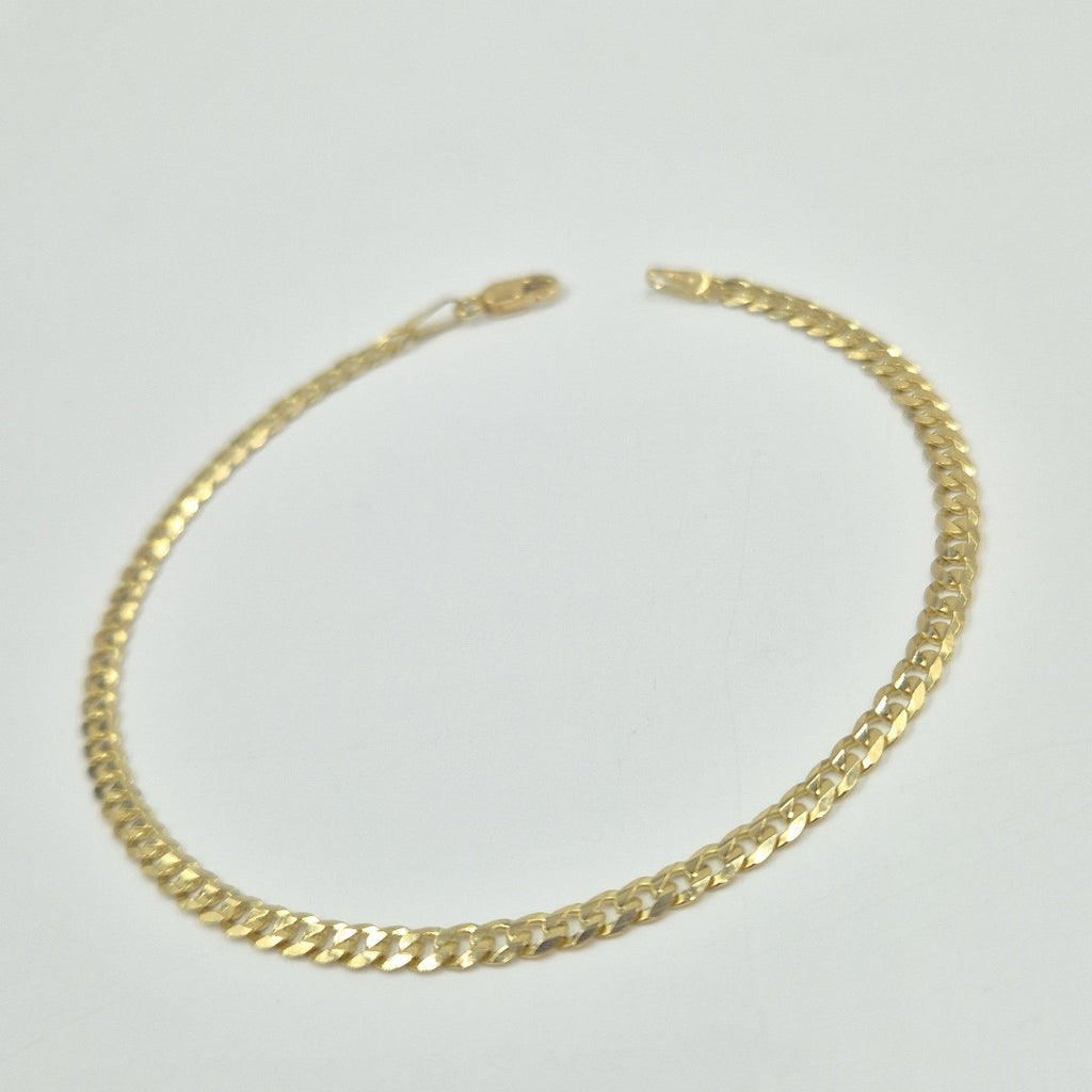 PULSERA BARBADA 14K 21 CM 3.5 GR (NUEVO)