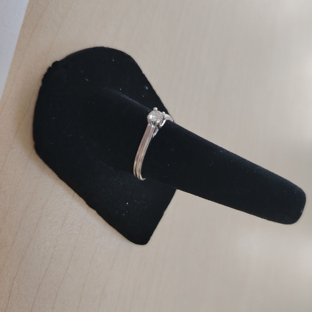 ANILLITO ORO BLANCO 14 K 2 GRMS (SEMINUEVO)