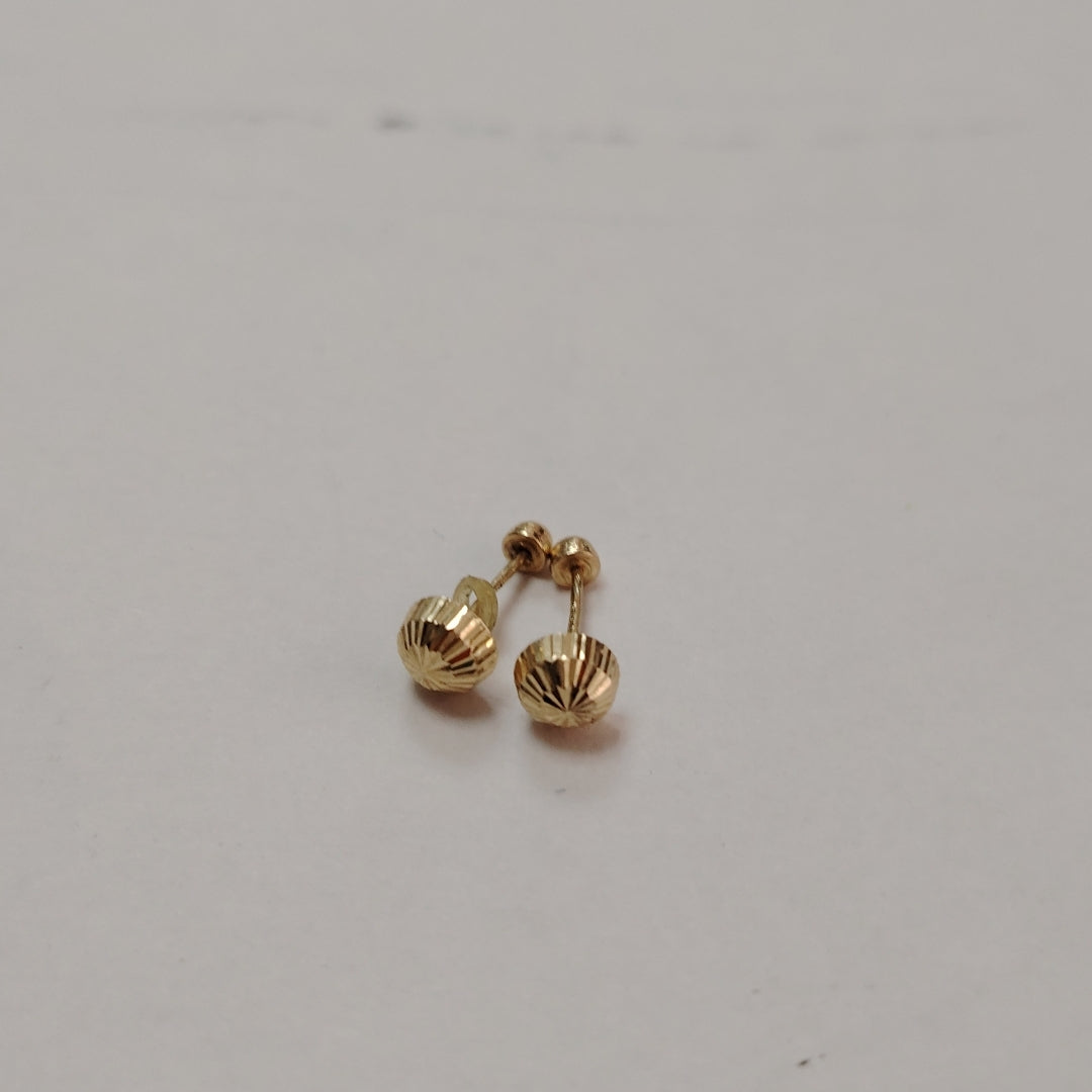 ARETES PAR ORO 10 K 0,20 GRMS (SEMINUEVO)