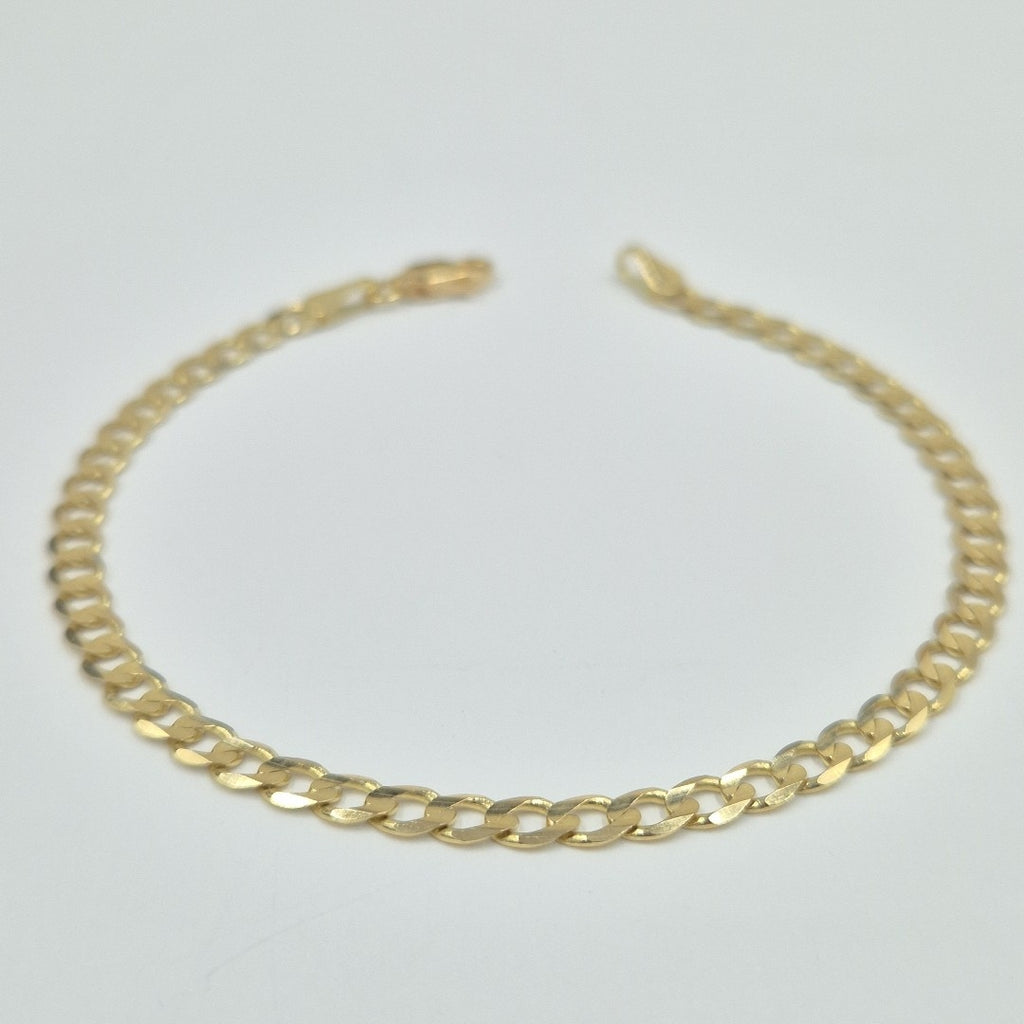 PULSERA BARBADA 14K 21 CM 5 GR (NUEVO)