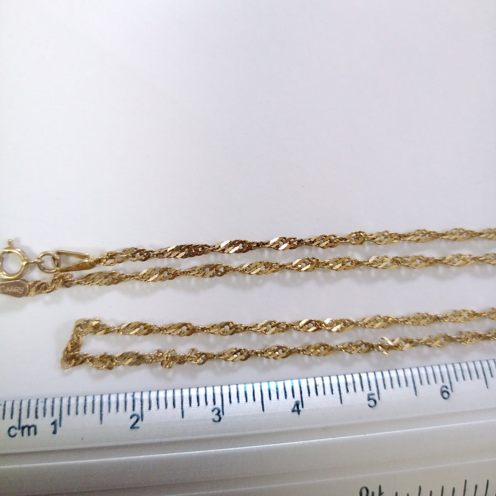 CADENA ORO 10 K 2.3 GRMS (SEMINUEVO)