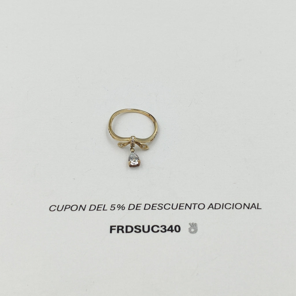 ANILLITO,DIJE ORO 10 K 1,50 GRMS (SEMINUEVO)