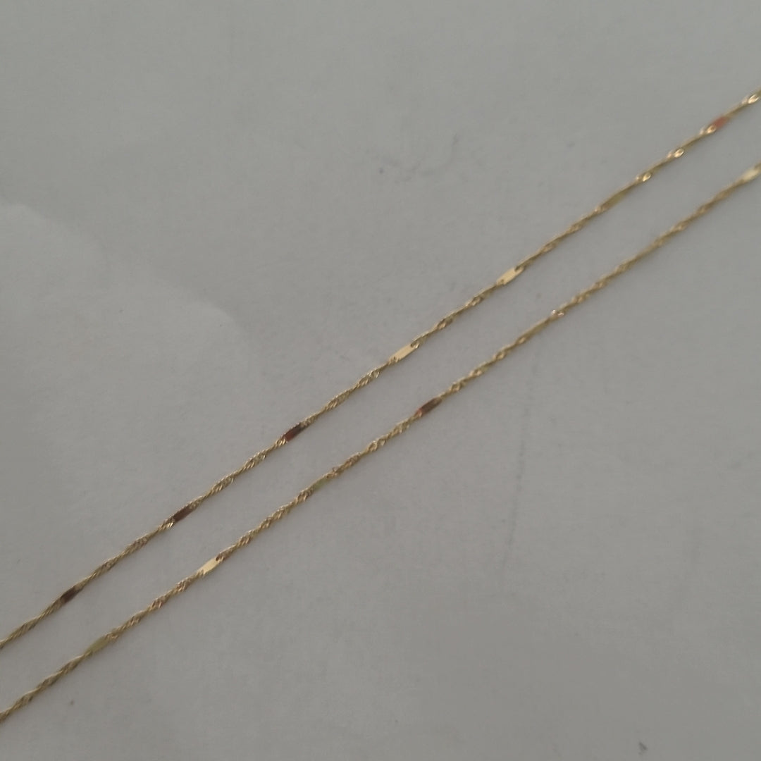 CADENA ORO 10 K 0,80 GRMS (SEMINUEVO)