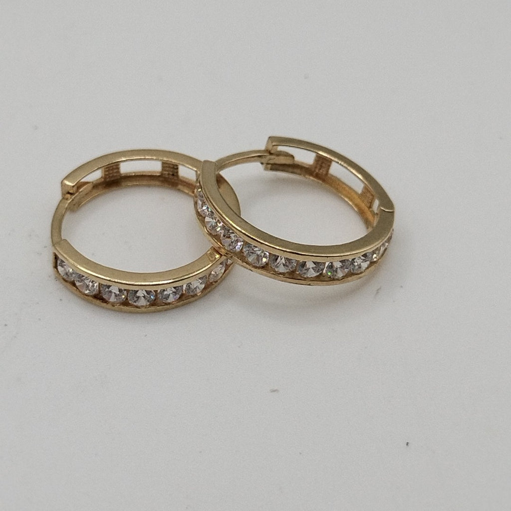 ARRACADAS PAR ORO 10 K 1.8 GRMS (SEMINUEVO)