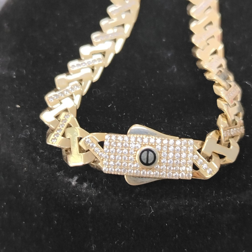 PULSERA ORO 10 K 9,70 GRMS (SEMINUEVO)
