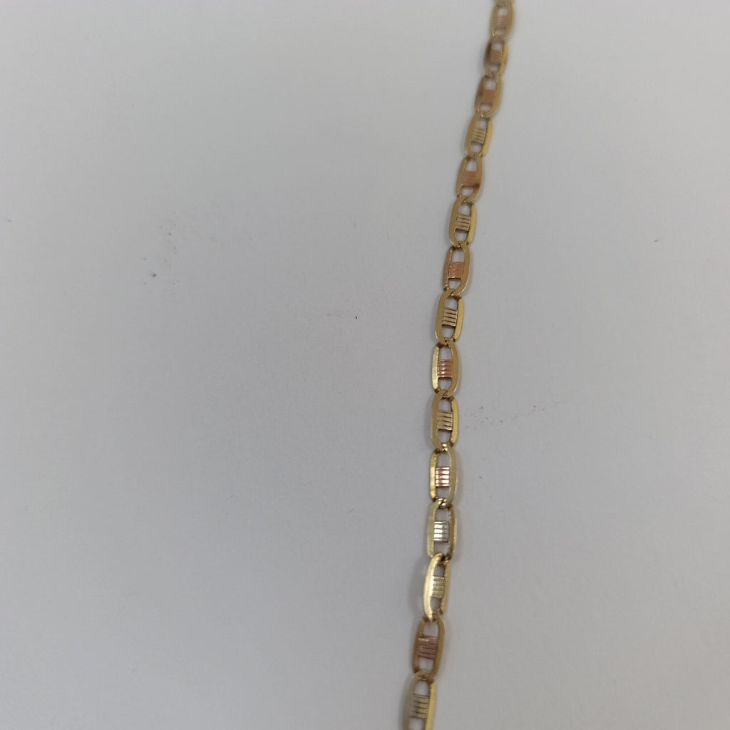 CADENA ORO COMBINADO 10 K 5.7 GRMS (SEMINUEVO)