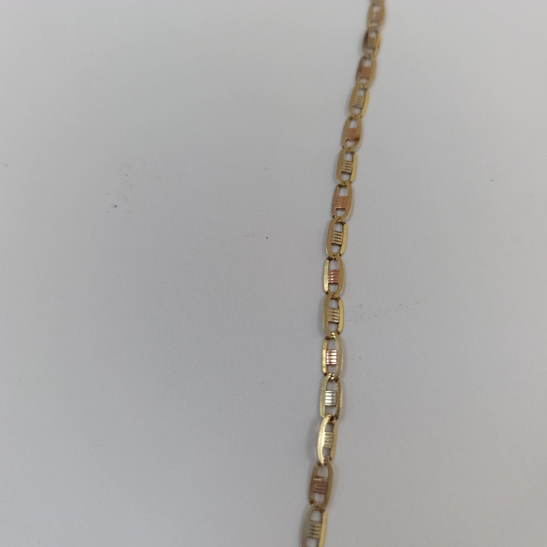 CADENA ORO COMBINADO 10 K 5.7 GRMS (SEMINUEVO)