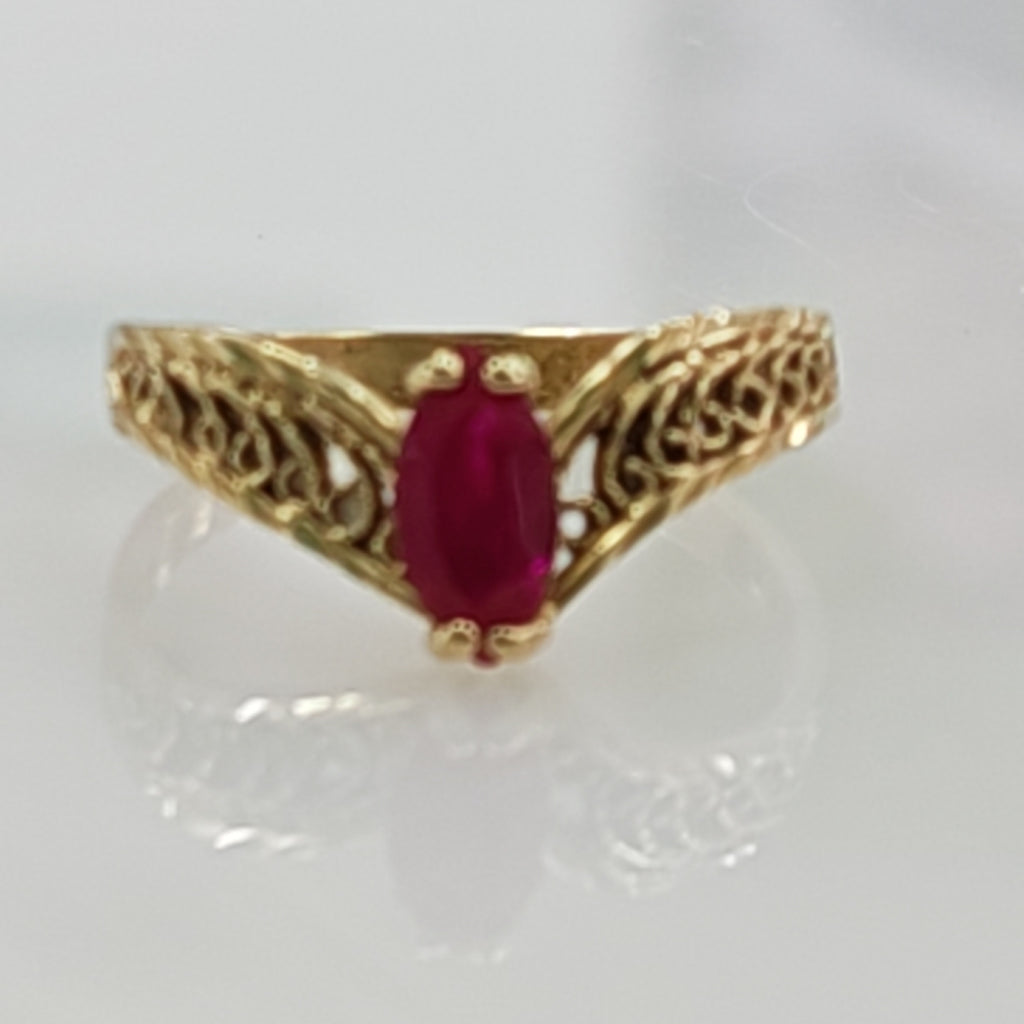 ANILLITO ORO 14 K 1.7 GRMS (SEMINUEVO)