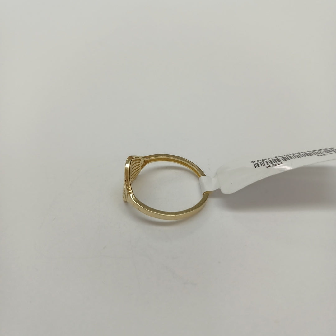 ANILLOS CORAZON 14K TALLA 7 1.7 GR (NUEVO)