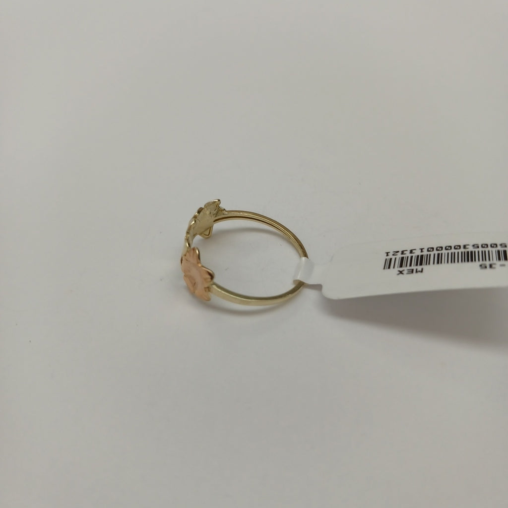 ANILLOS ANILLITO FIG FLORES 10K TALLA 7 1.3 GR (NUEVO)