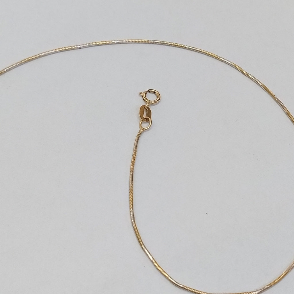 CADENA ORO 14 K 2,50 GRMS (SEMINUEVO)