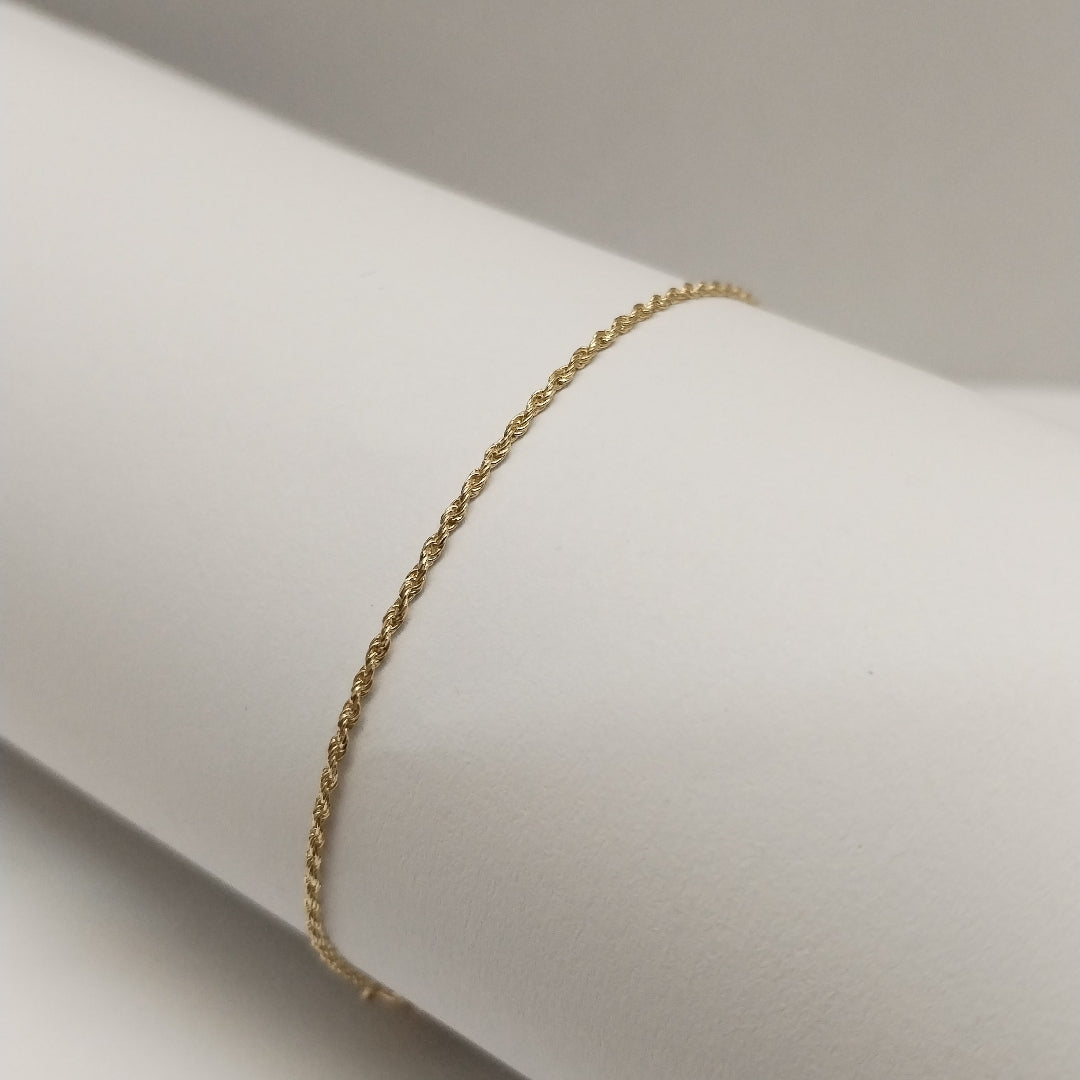 PULSERA TORZAL 14K 18 CM 1.3 GR (NUEVO)