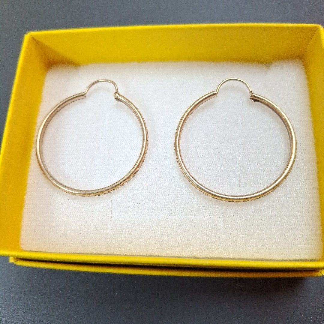 ARRACADAS PAR ORO 10 K 3,20 GRMS (SEMINUEVO)
