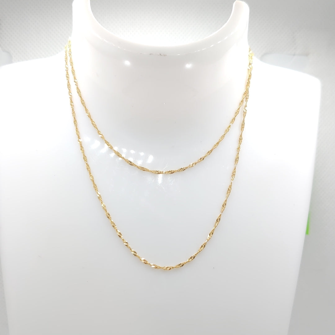 CADENA ORO 14 K 2,00 GRMS (SEMINUEVO)