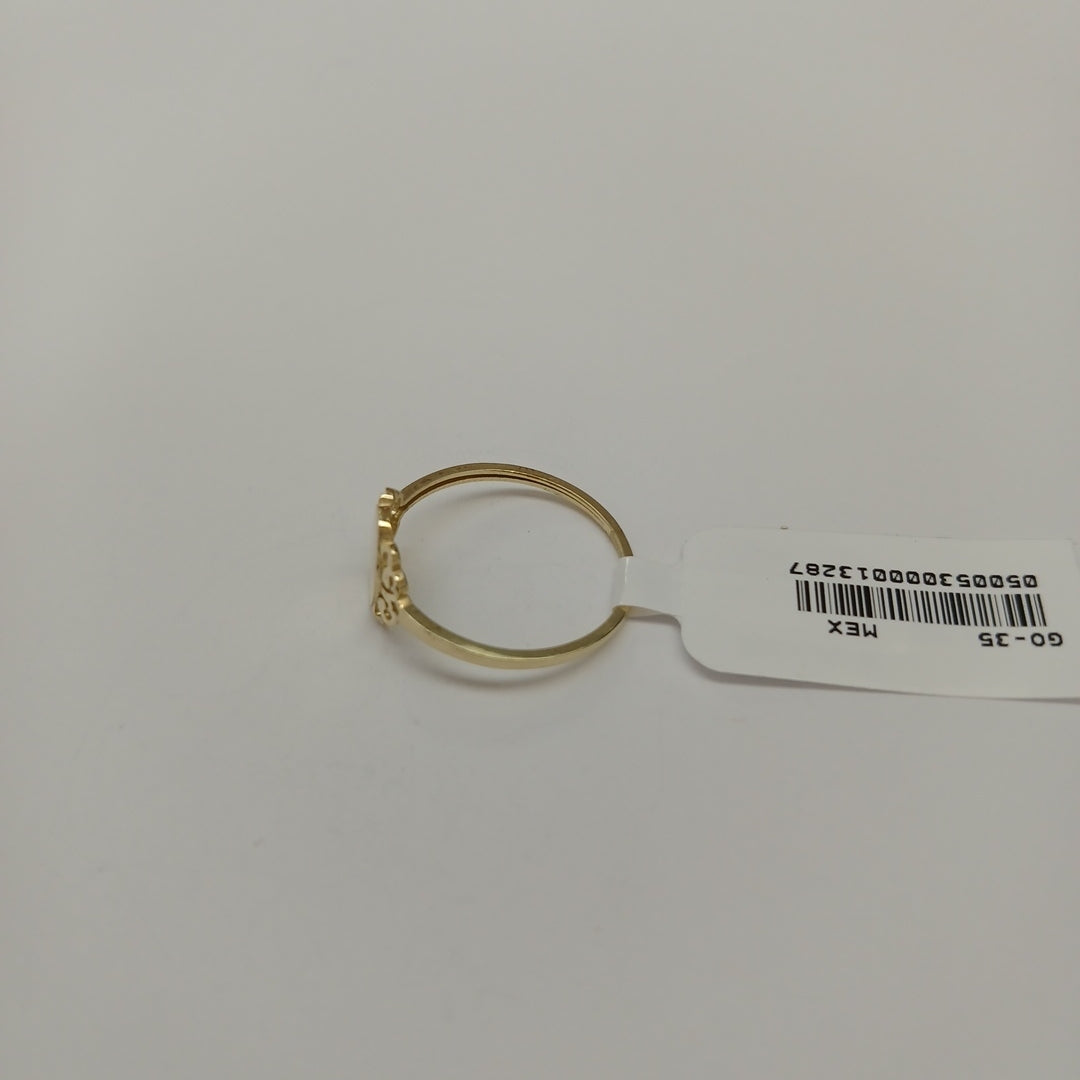 ANILLOS ANILLITO 10K TALLA 8 1 GR (NUEVO)