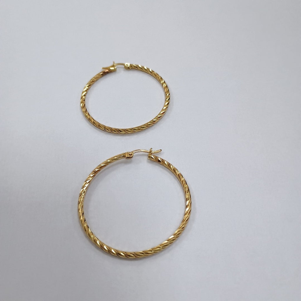 ARRACADAS PAR ORO 14 K 3.2 GRMS (SEMINUEVO)