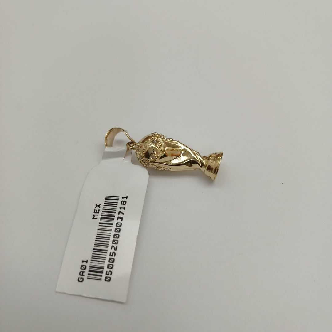 DIJE FIG COPA MUNDO 10K 2.5 GR (NUEVO)
