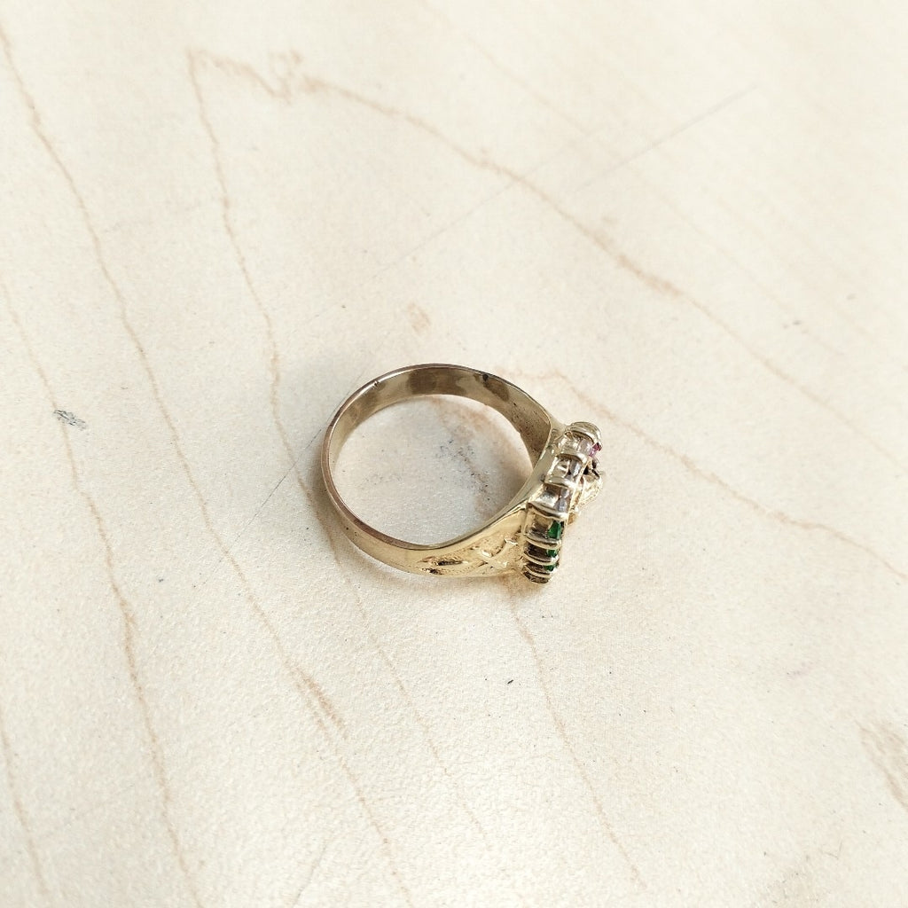 ANILLO ORO 10 K 6,00 GRMS (SEMINUEVO)