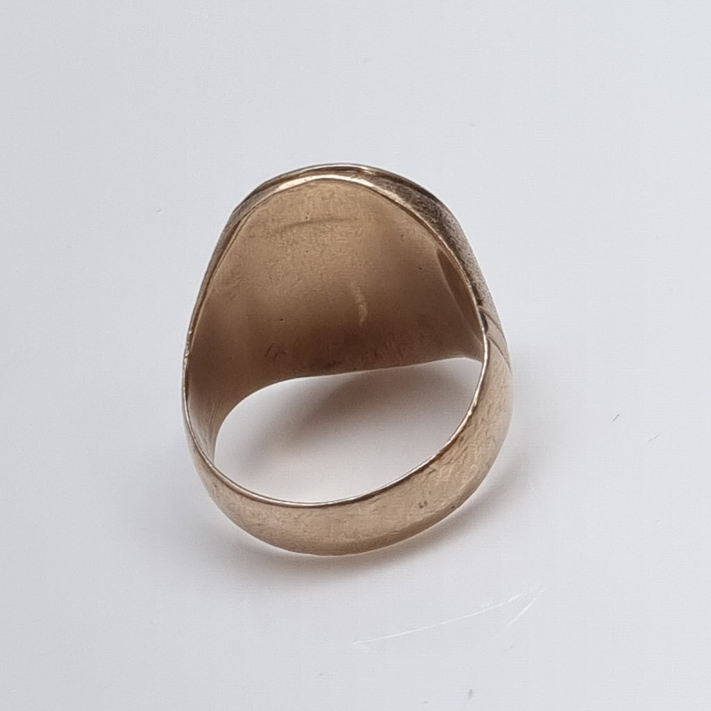 ANILLO DE GRADUACIÓN ORO 8 K 13.2 GRMS (SEMINUEVO)