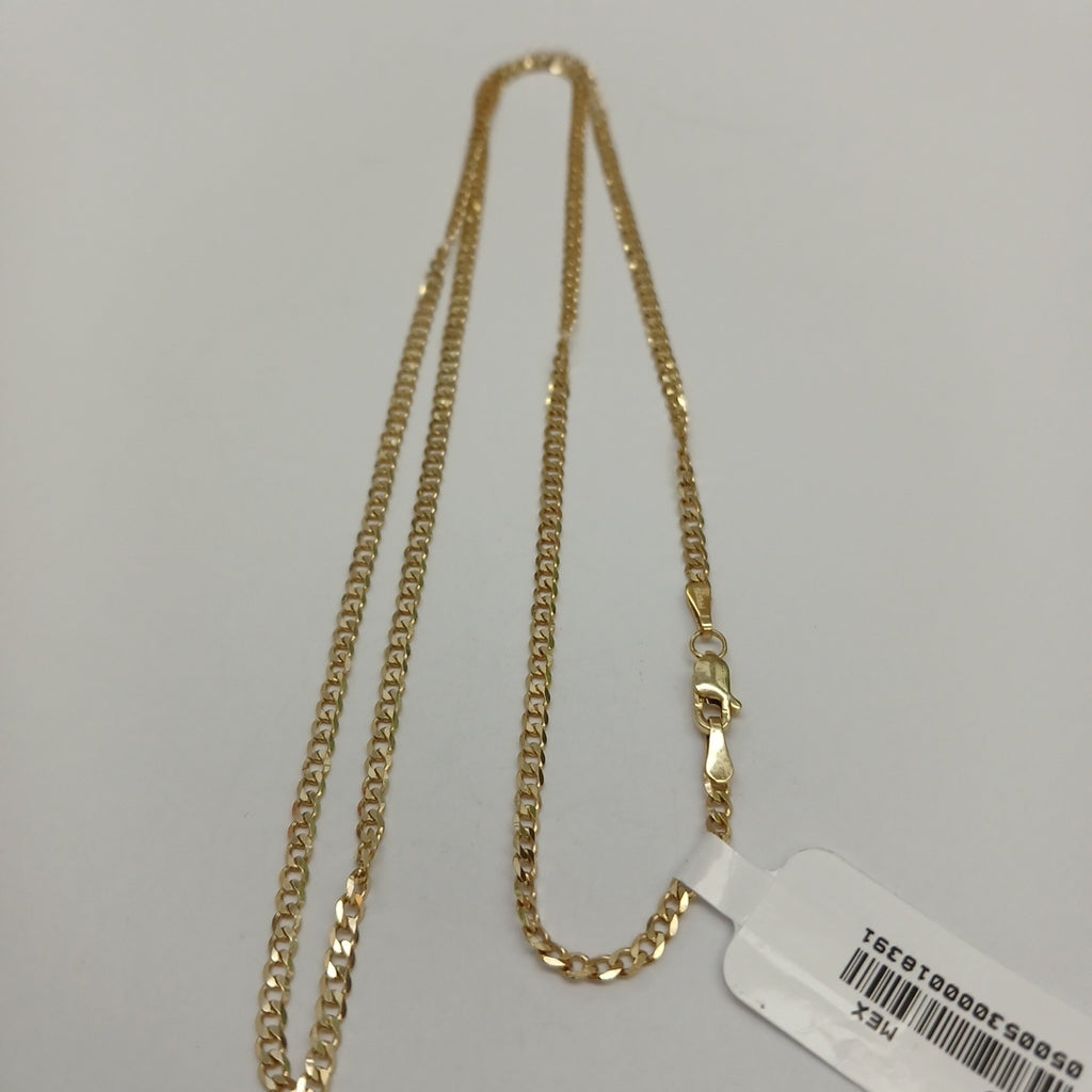 CADENA BARBADA 14K 55 CM 6 GR (NUEVO)