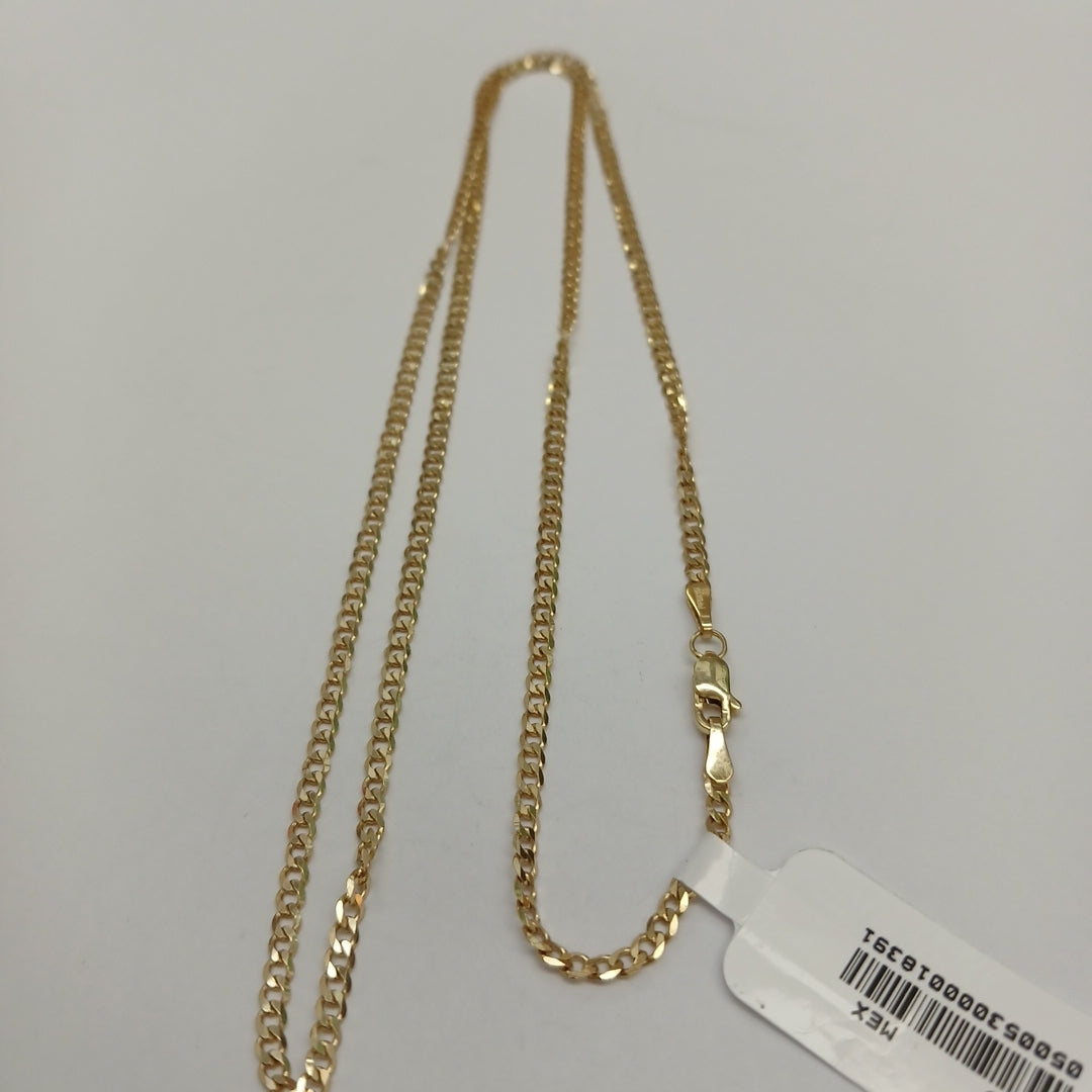 CADENA BARBADA 14K 55 CM 6 GR (NUEVO)