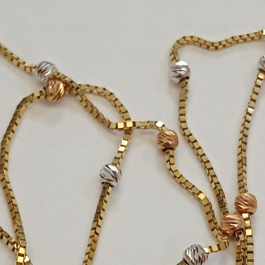 CADENA ORO 14 K 3 GRMS (SEMINUEVO)