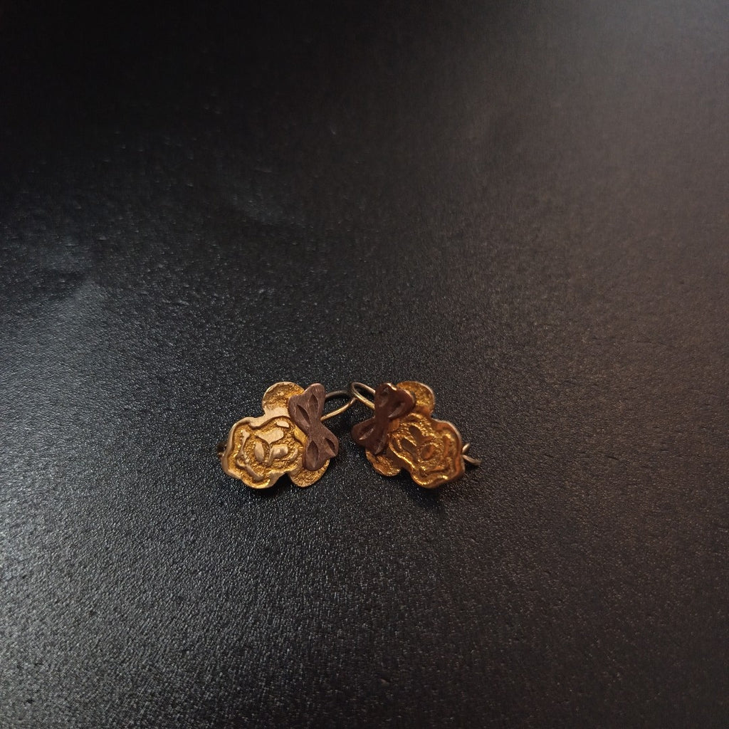 ARETES PAR ORO 10 K 1.4 GRMS (SEMINUEVO)