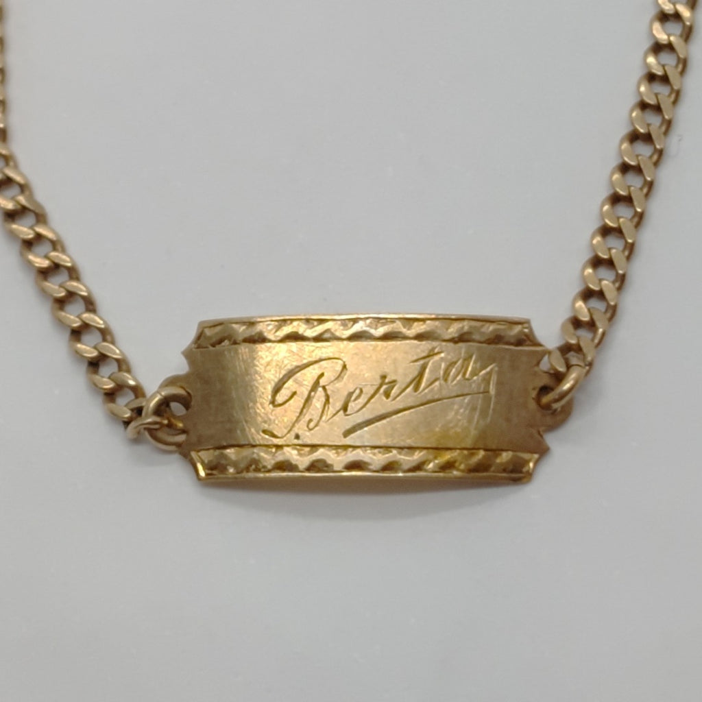 ESCLAVA ORO 14 K 2,20 GRMS (SEMINUEVO)