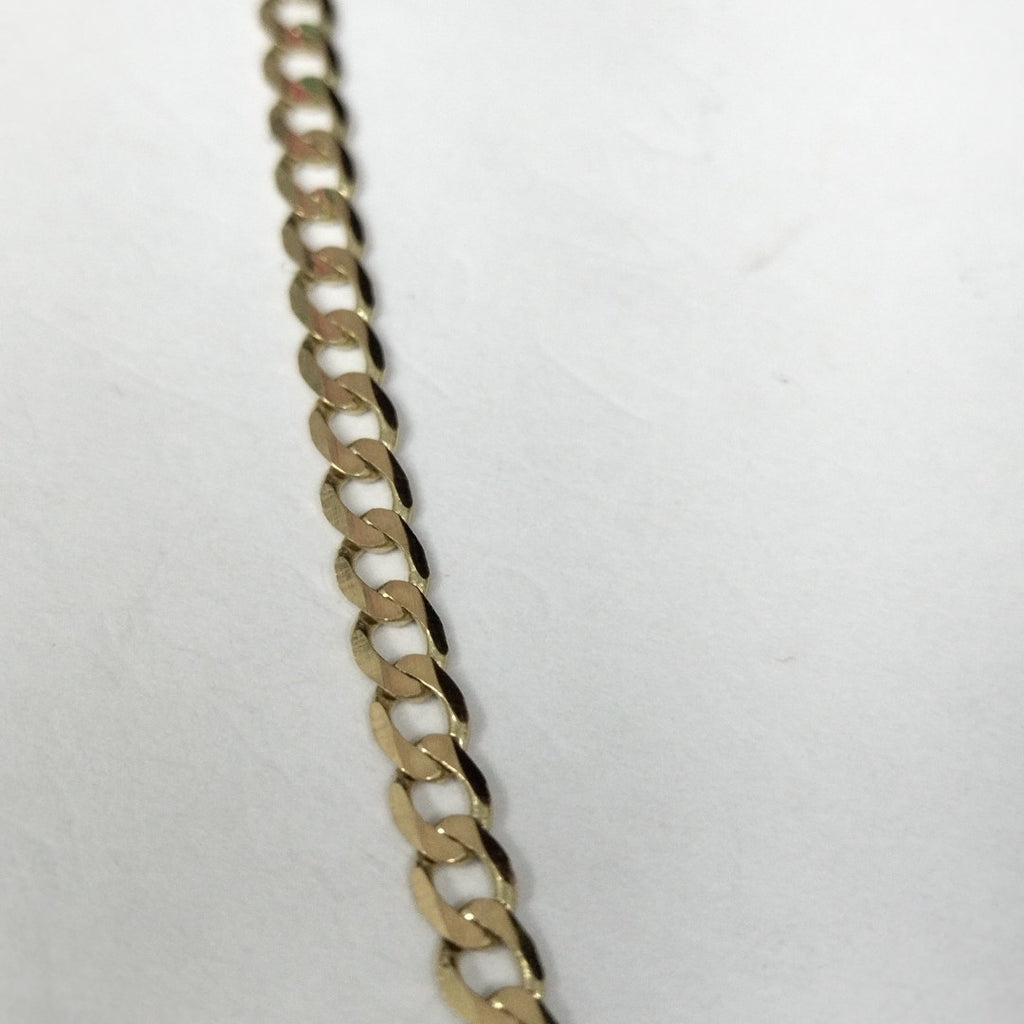 CADENA TEJIDO BARBADA 14K 55 CM 8.2 GR (NUEVO)